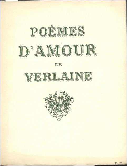Po mes d'Amour de Verlaine.