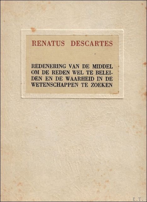 Redenering van de middel om de reden wel te beleiden, …