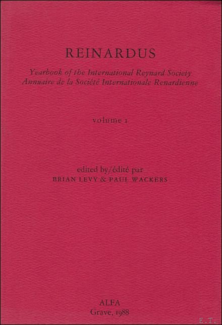 REINARDUS. ( 2 vol.)
