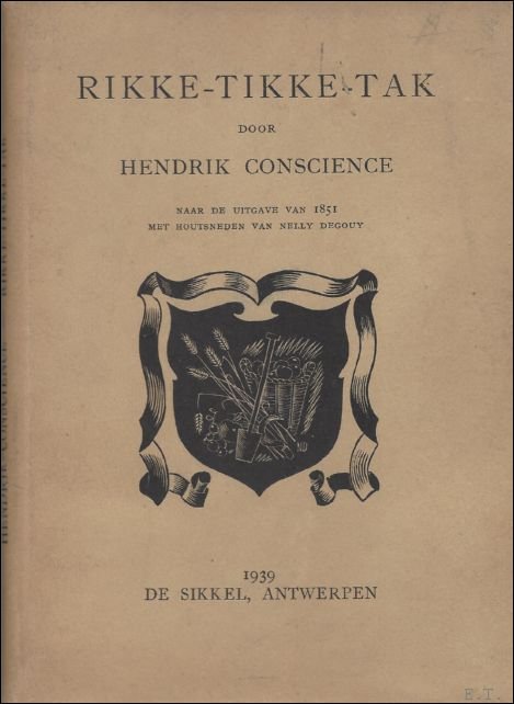 Rikke - Tikke -Tak Met houtsneden van Nelly Degouy