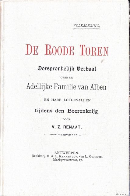 roode toren: oorspronkelijk verhaal over de adellijke familie van Alben … | Immagine principale