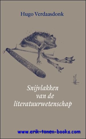 Snijvlakken van de literatuurwetenschap,