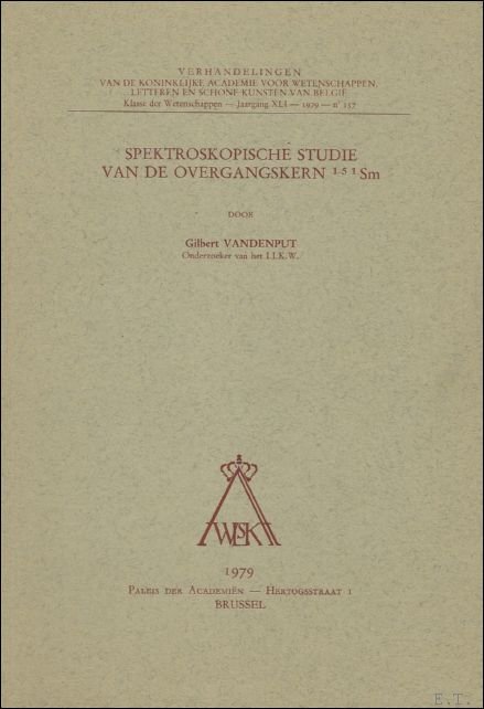 Spektroskopische studie van de overgangskern 151Sm.