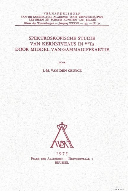 Spektroskopische studie van kernniveaus in 182Ta door middel van gammadiffraktie.