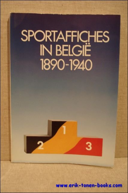 Sportaffiches in Belgie. 1890-1940.