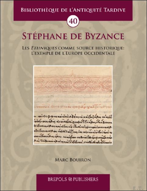 St phane de Byzance. Les Ethniques comme source historique: l'exemple … | Immagine principale
