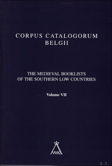 Surviving Manuscripts and Incunables from Medieval Belgian libraries. Edited with …