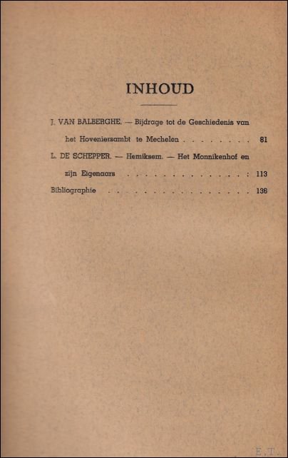 TIJDSCHRIFT VOOR GESCHIEDENIS EN FOLKLORE. 6e jaargang - 3e afl … | Immagine Gallery 2