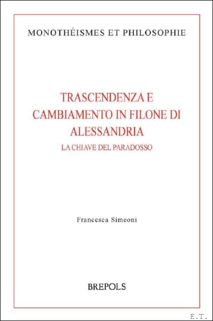 Trascendenza e cambiamento in Filone di Alessandria. La chiave del … | Immagine principale