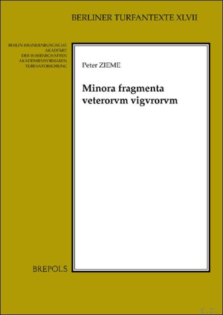 Uigurorum veterum fragmenta minora