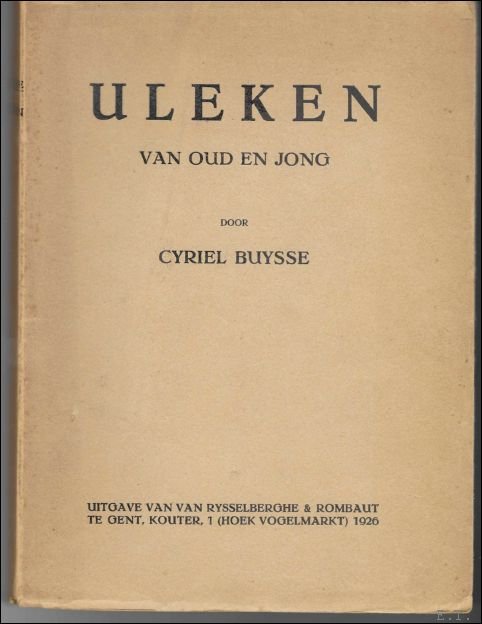 Uleken van oud en jong.