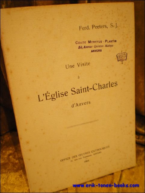 UNE VISITE A L'EGLISE SAINT-CHARLES D'ANVERS,