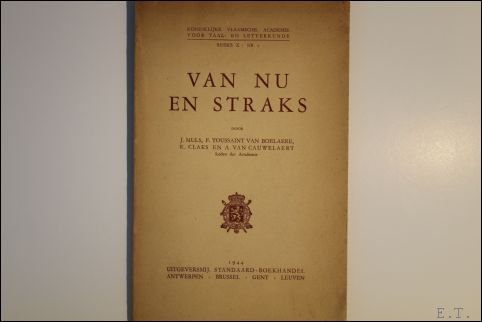 VAN NU EN STRAKS 1893-1901.
