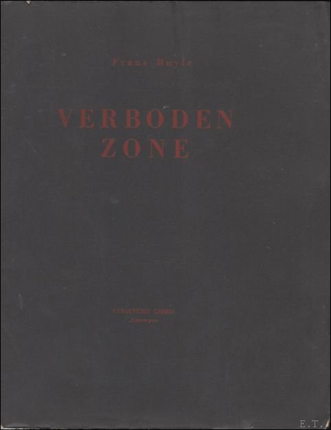 VERBODEN ZONE, met opdracht !