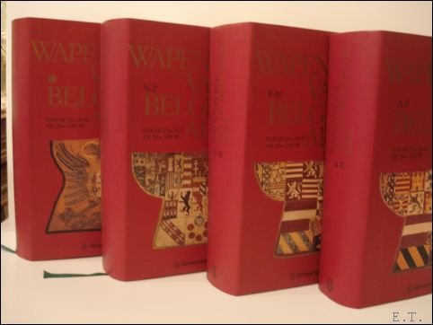 WAPENBOEK VAN DE BELGISCHE ADEL VAN DE 15DE TOT DE …