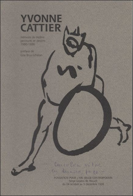Yvonne cattier Memoire de theatre, paintures et dessins 1990 -1996