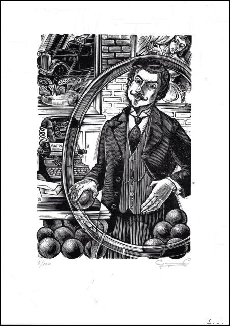 Zes houtgravures van Gerard Gaudaen naar het werk van Willem …