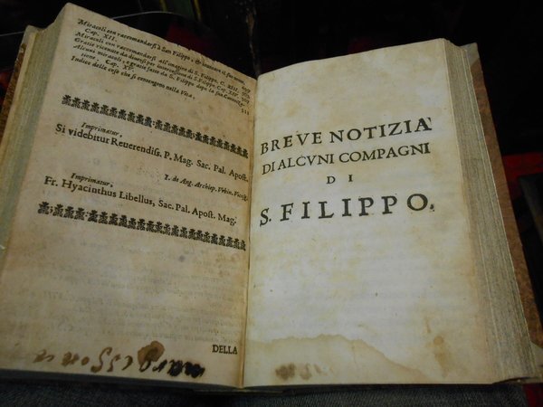 VITA DI S. FILIPPO NERI FIORENTINO FONDATORE DELLA CONGREGATIONE DELL'ORATORIO. …