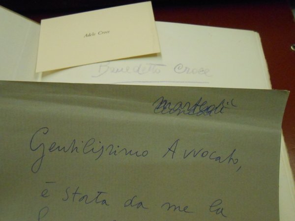 UN ANGOLO DI NAPOLI - CON LETTERA DELLA FIGLIA (ALDA …