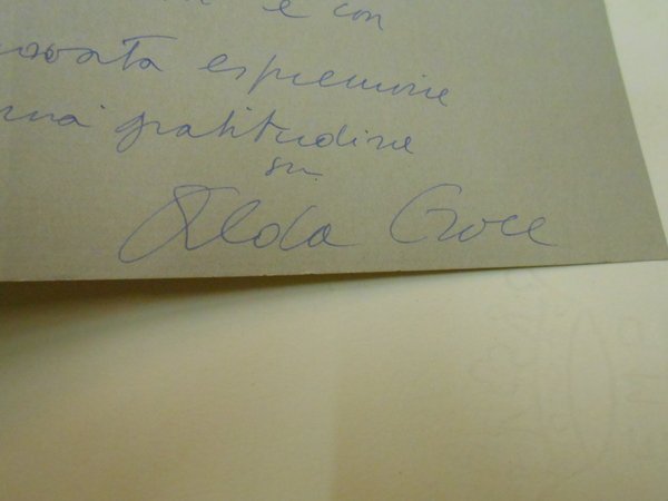 UN ANGOLO DI NAPOLI - CON LETTERA DELLA FIGLIA (ALDA …