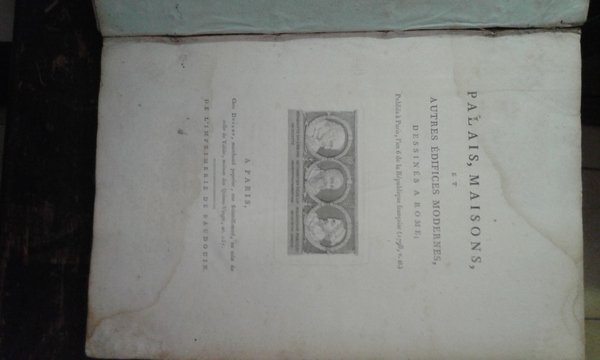 PALAIS, MAISONS, ET AUTRES EDIFICES MODERNES, DESSINES A ROME - …