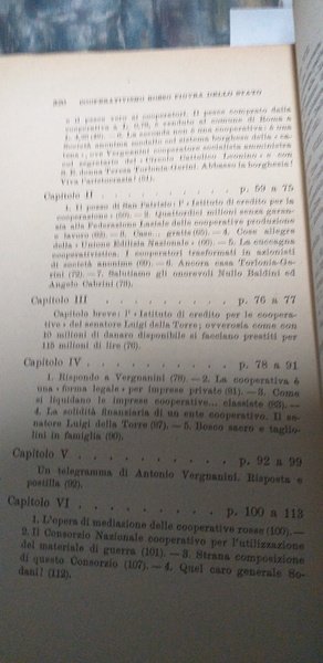 COOPERATIVISMO ROSSO PIOVRA DELLO STATO