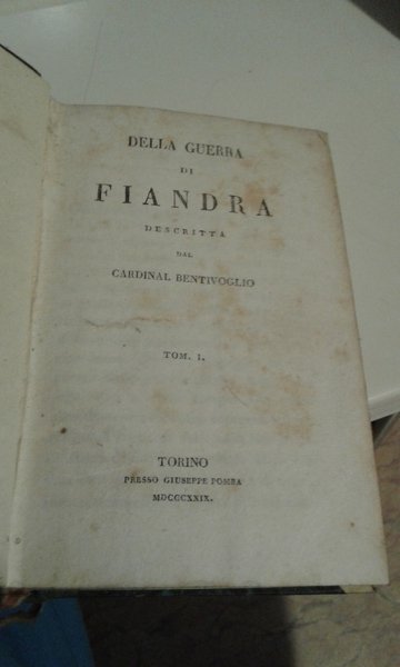 Della guerra di Fiandra