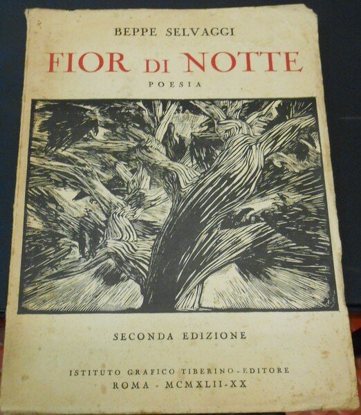 FIOR DI NOTTE - POESIA - CON BELLA DEDICA DELL'AUTORE