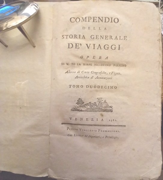 Compendio della storia generale de' viaggi opera di M. de …