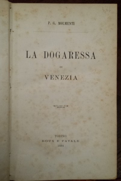 La dogaressa di Venezia