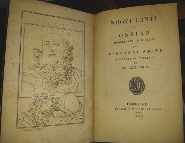 Nuovi canti di Ossian pubblicati in inglese da Giovanni Smith …