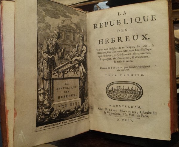 La republique des hebreux. Enrichie de figures pour en faciliter …