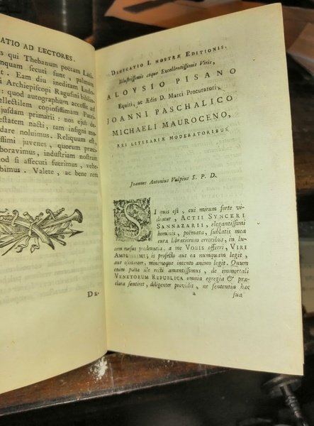 Jacobi, sive Actii Synceri Sannazarii Neapolitani, viri patricii, poemata ex …