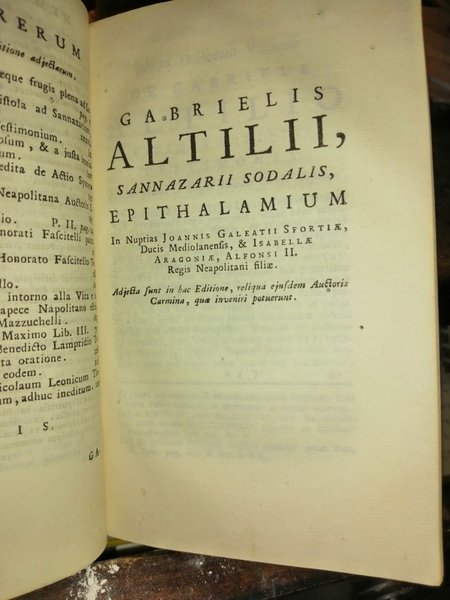Jacobi, sive Actii Synceri Sannazarii Neapolitani, viri patricii, poemata ex …