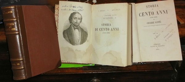 Storia di cento anni (1750-1850) di Cesare Cantù. Seconda edizione …