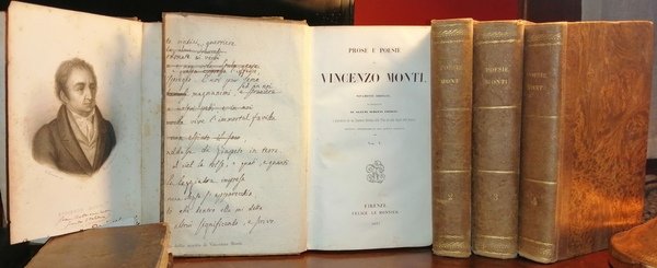 Prose e poesie di Vincenzo Monti: novamente ordinate, accresciute di …