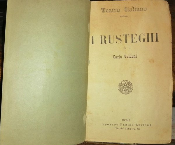 I rusteghi di Carlo Goldoni