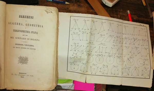 Elementi di algebra, geometria e trigonometria piana per uso del …