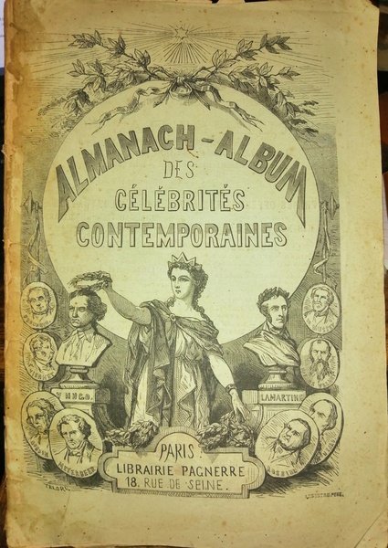 Almanach-Album des Celebrites contemporaines pour 1874