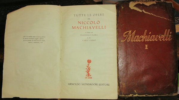 Tutte le opere di Niccolò Machiavelli a cura di Francesco …