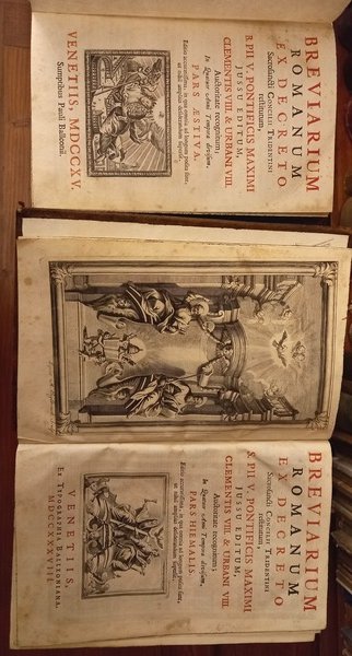 Breviarium romanum ex decreto sacrosancti Concilii Tridentini restitutum, Pii V …