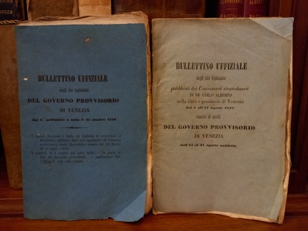 Bullettino uffiziale degli atti legislativi del Governo provvisorio della Repubblica …