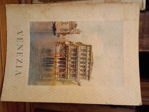 Venezia con 170 fotografie e 10 acquarelli originli del prof. …