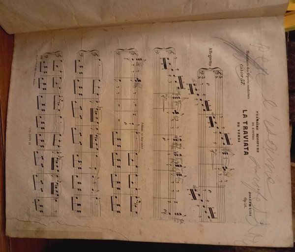 Raccolta di 11 spertiti per pianoforte