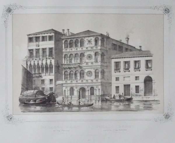 Palazzo Dario ora Zichy Kolowrat a S. Gregorio