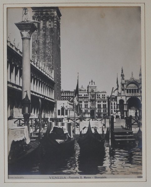 Venezia - Piazzetta San Marco - Sbarcatoio