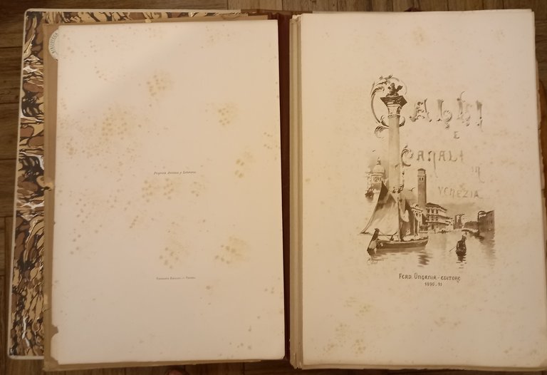 Calli e Canali in Venezia. Monumenti