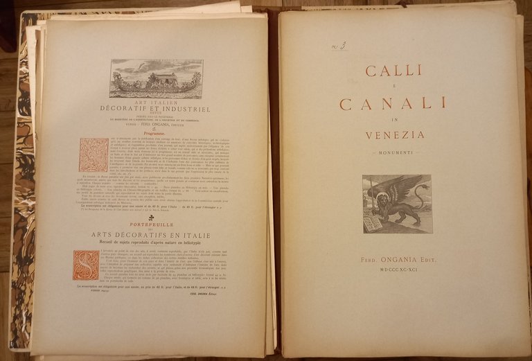 Calli e Canali in Venezia. Monumenti