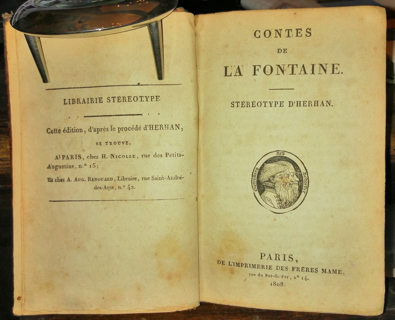 Contes de La Fontaine. Stereotype F'Herhan