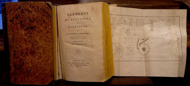 Elementi di meccanica e d'idraulica di Giuseppe Venturoli professore di …